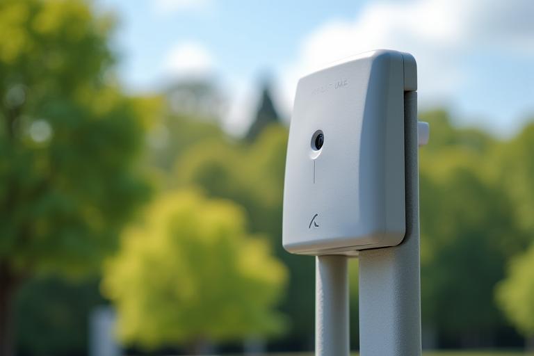 Capteurs d'air mesurant la pollution, illustrant la qualité de l'air.